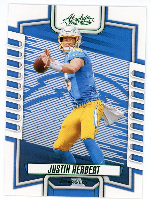 Justin Herbert 2023 Panini Absolute #1