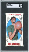 Lew Alcindor 1969-70 Topps #25 SGC 5