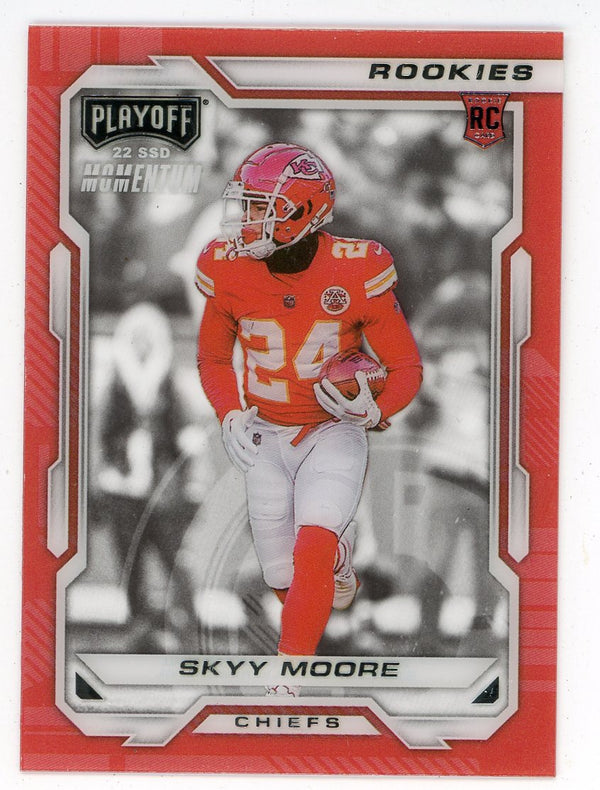 Skyy Moore 2022 Panini Chronicles Playoff Momentum #PMR-22