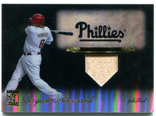 Ryan Howard 2009 Topps Tribute Bat Card 43/50