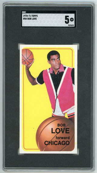 Bob Love 1970-71 Topps #84 SGC 5