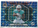 De'Von Achane 2023 Panini Mosaic NFL Debut Blue Reactive Prizm Rookie Card #ND-8