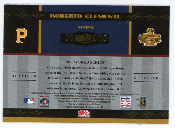 Roberto Clemente 2004 Donruss MVP #MVP-5