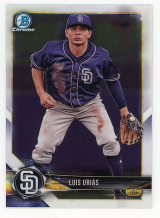 Luis Urias 2018 Topps Bowman Chrome #BCP57 Card