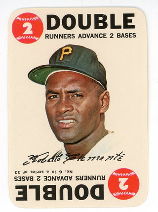 Roberto Clemente 1968 Topps Double Card #6