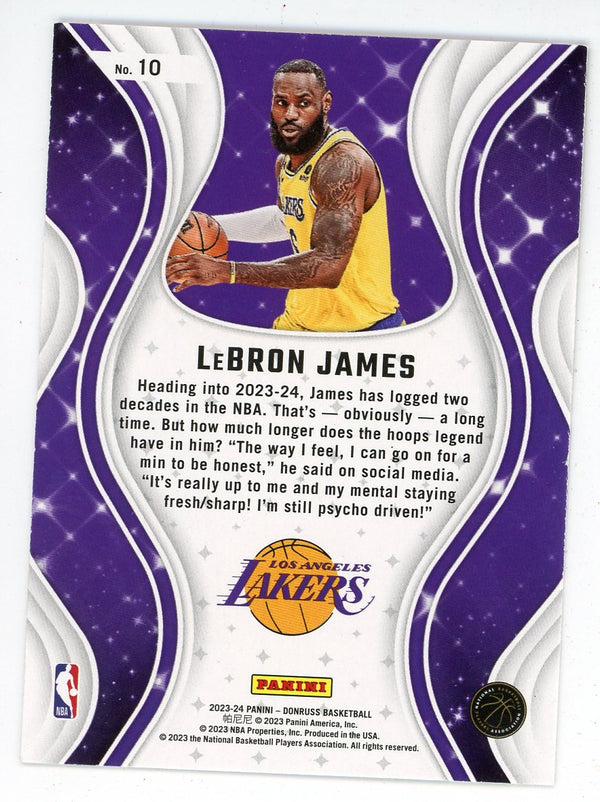 Lebron James 2023-24 Panini Donruss Magicians #10