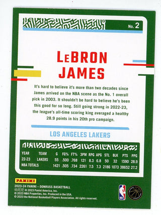 Lebron James 2023-24 Panini Donruss #2