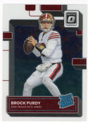 Brock Purdy 2022 Panini Donruss Optic Rated Rookie Rookie Card #277