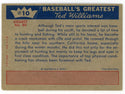 Ted Williams 1959 Fleer Baseball Card #10 1938 - Gunning As A Pastime