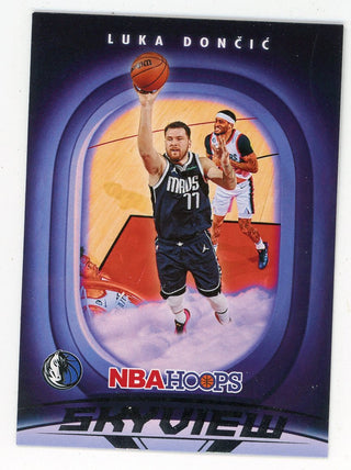 Luka Doncic 2023-24 Panini Hoops Skyview #22