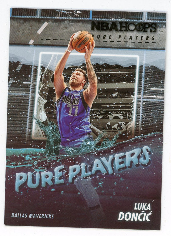 Luka Doncic 2023-24 Panini Hoops Pure Players #1