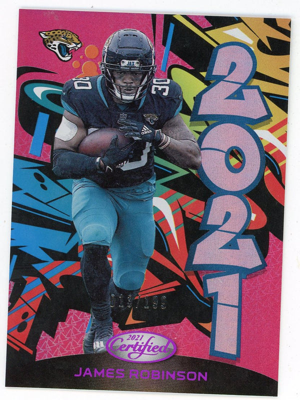 James Robinson 2021 Panini Certified #2021-9