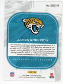 James Robinson 2021 Panini Certified #2021-9