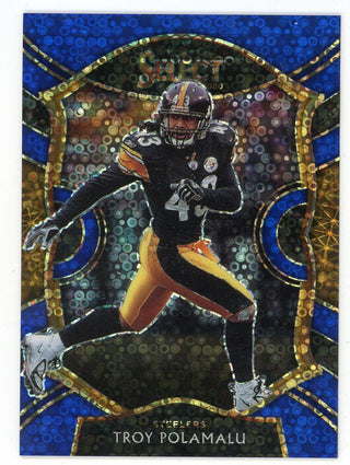 Troy Polamalu 2020 Panini Select Card #28