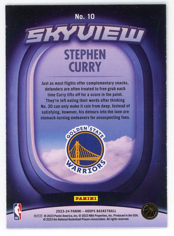 Stephen Curry 2023-24 Panini Hoops Sky View #10