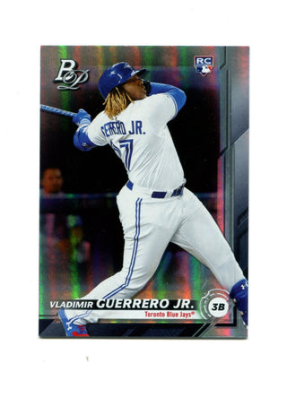 Vladimir Guerrero Jr 2019 Topps Platinum Batting Moment #27 Card