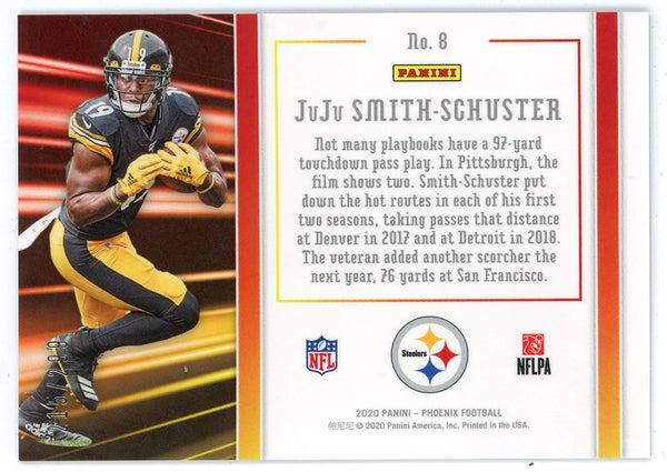 Juju Smith-Schuster 2020 Panini Phoenix Hot Routes #8