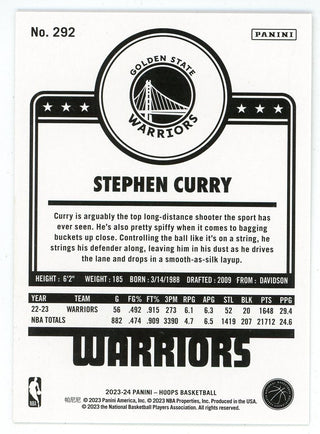 Stephen Curry 2023-24 Panini Hoops Snow #292