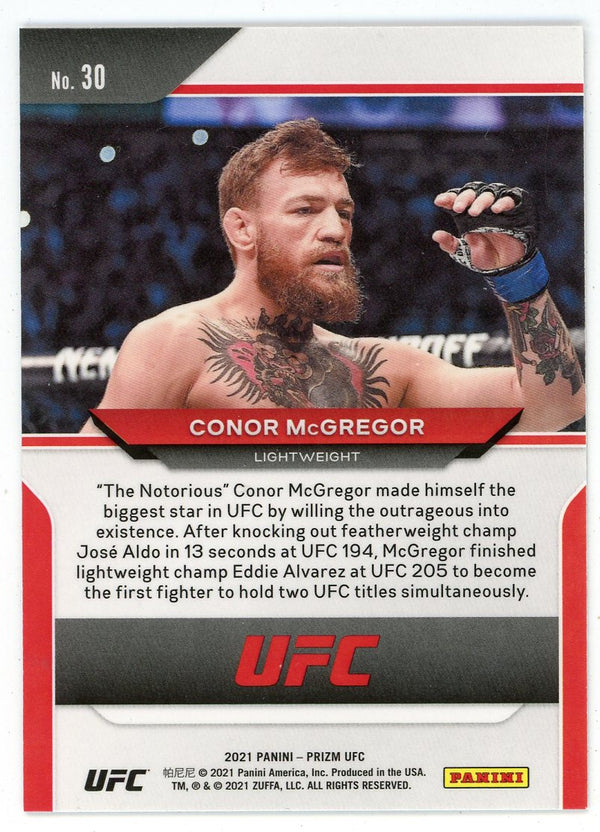 Conor McGregor 2021 Panini Prizm #30