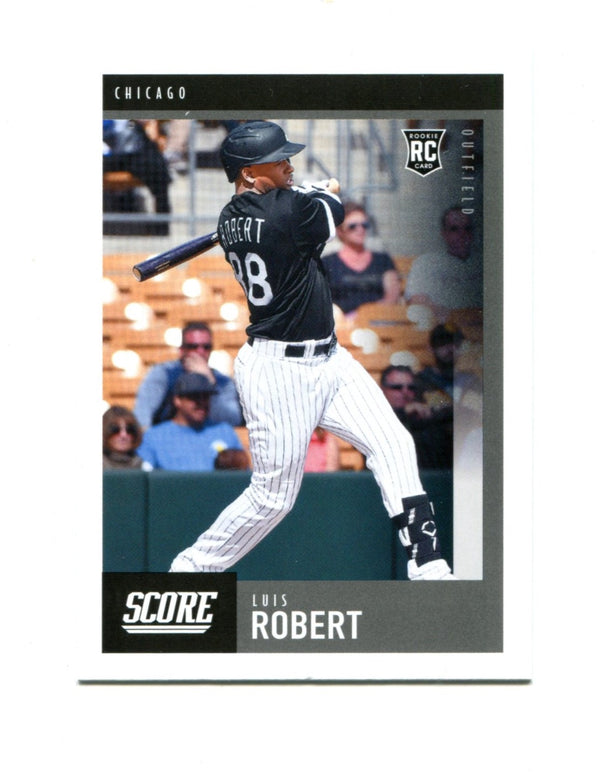 Luis Robert 2020 Panini Rookie Score #5 Card