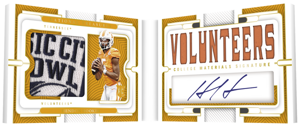 2023 Panini Collegiate Football National Treasures Hobby Box