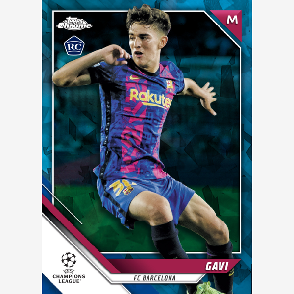 2021-22 Topps Chrome Sapphire Edition UEFA Champions League Soccer Hobby Box