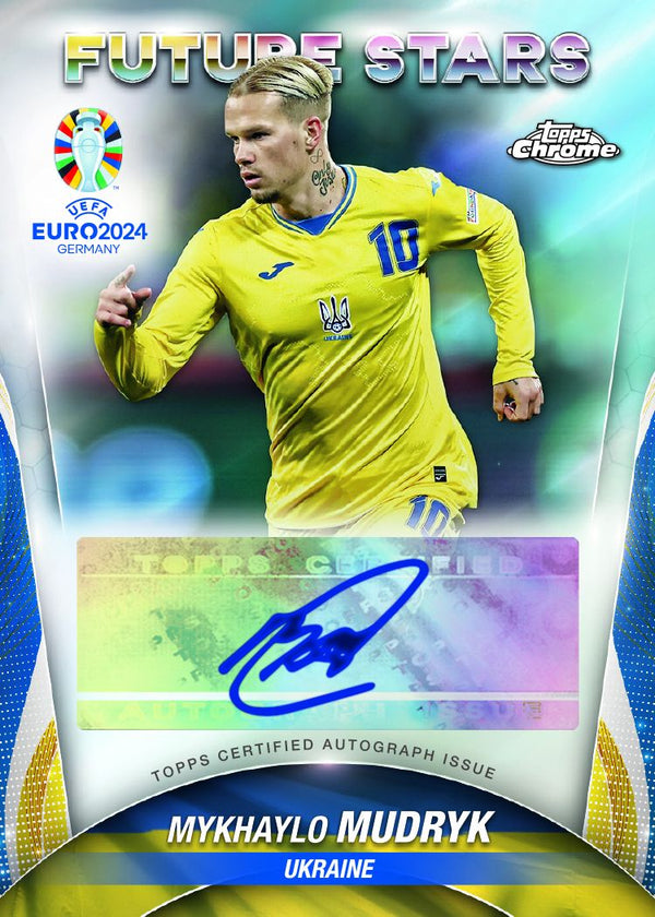 2024 Topps Chrome UEFA EURO Hobby Box