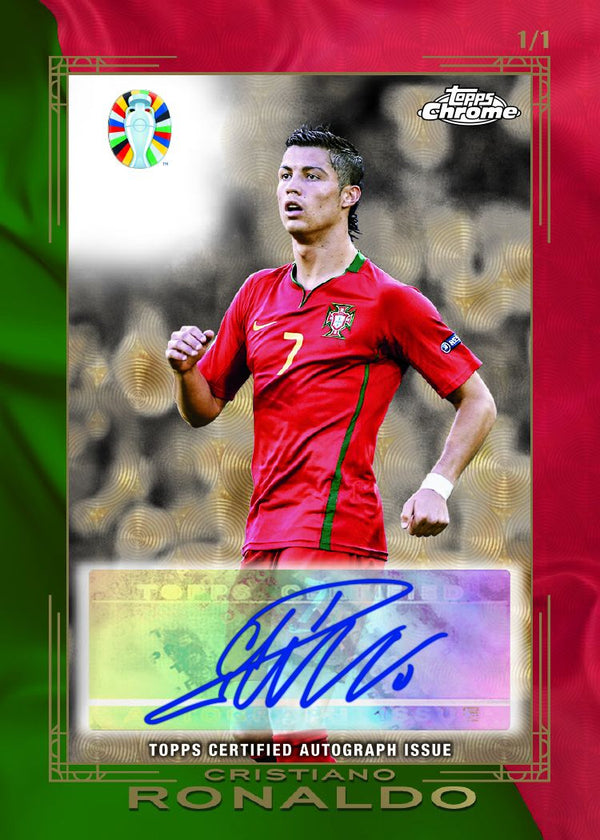 2024 Topps Chrome UEFA EURO Hobby Box