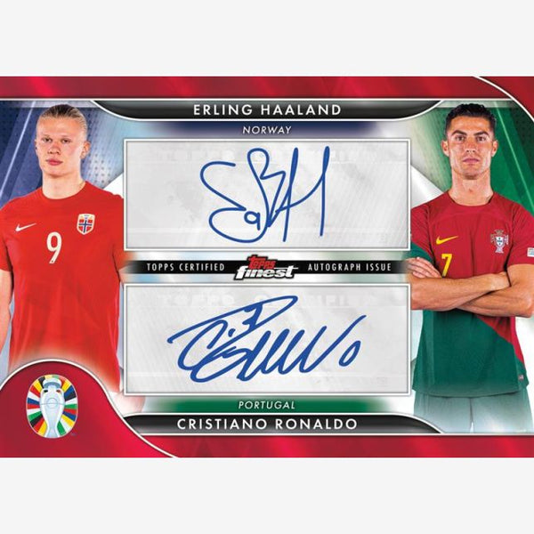 2023-24 Topps Finest Road to UEFA Euro Soccer Hobby Box