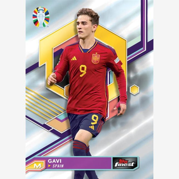 2023-24 Topps Finest Road to UEFA Euro Soccer Hobby Box