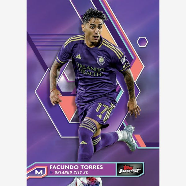 2023 Topps MLS Major League Soccer Finest Soccer Hobby Box