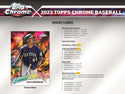 2023 Topps Chrome Baseball 8-Pack Blaster Box