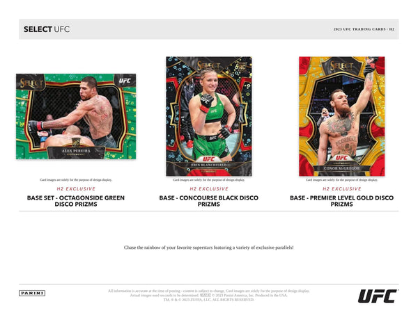 2023 Panini Select UFC H2 Hobby Hybrid Box