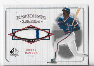 Andre Dawson 2001 Upper Deck SP #CC-AD Jersey Worn Jersey