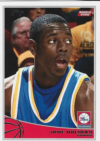 Jrue Holiday 2009 Topps Rookie Card #330