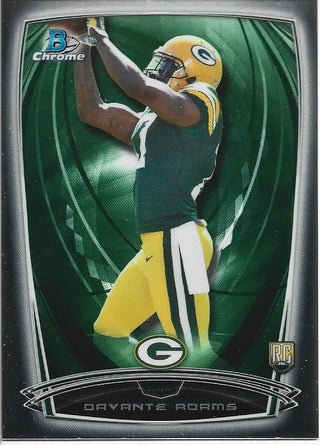 Davante Adams 2015 Bowman Chrome Rookie Card