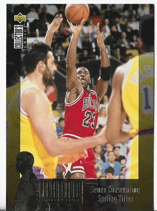 Michael Jordan 1996 Upper Deck Jordan Collection #JC1 Card