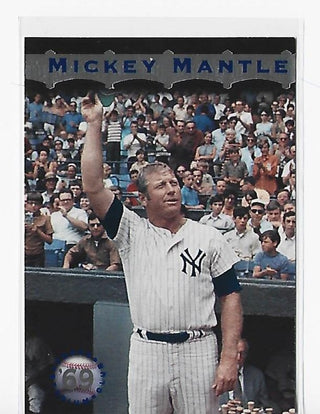 Mickey Mantle 1996 Topps Stadium Club #MM18 Card