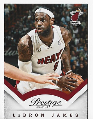 LeBron James 2013-14 Panini Prestige #39 Card