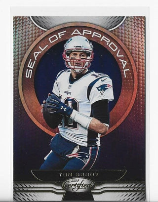 Tom Brady 2019 Panini Seal Of Approval #SA-TB Card