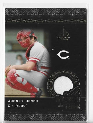 Johnny Bench 2007 SP Legendary Cuts #ST-JB Memorabilia Card