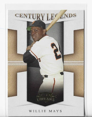 Willie Mays 2008 Donruss Threads #CL-2 Card