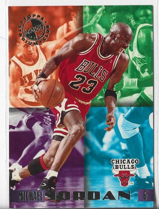 Michael Jordan 1995 Topps Stadium Club #20 Card