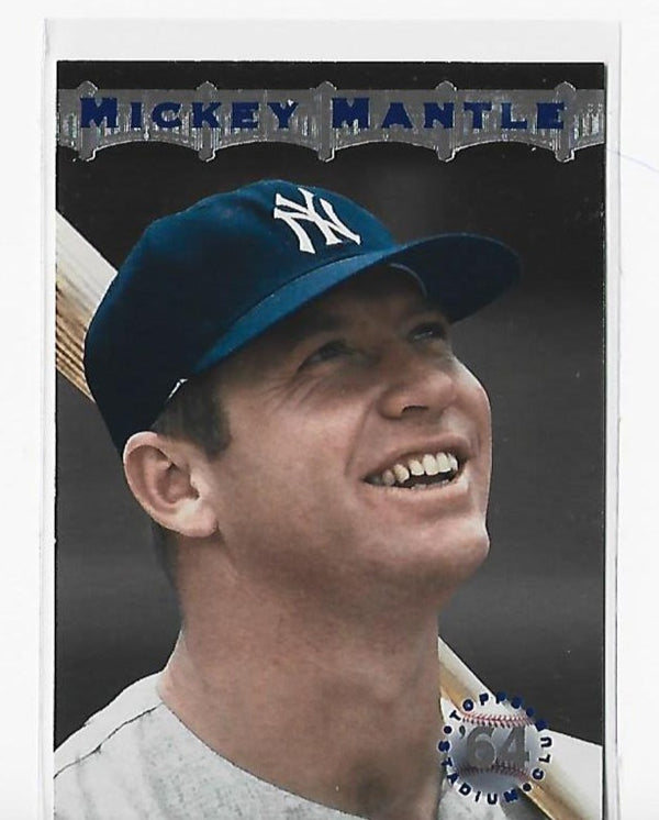 Mickey Mantle 1996 Topps Stadium Club #MM15 Card