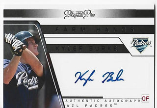 Kyler Burke 2006 Tristar #FH-7 Autograph Card