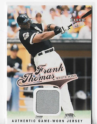 Frank Thomas 2004 Fleer Ultra #19 (319/399) Game-Worn Jersey