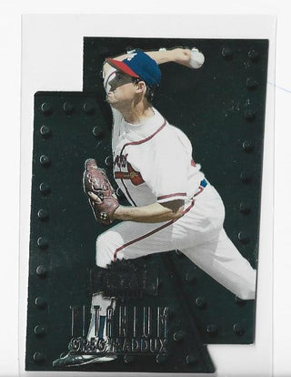 Greg Maddux 1997 Fleer (5/10) Card