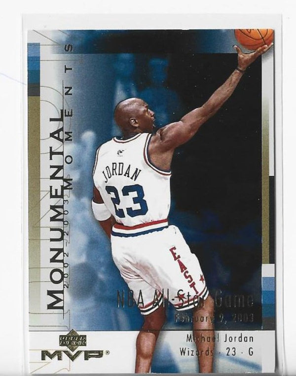 Michael Jordan 2002-2003 Upper Deck Monumental Moments #MM2 Card