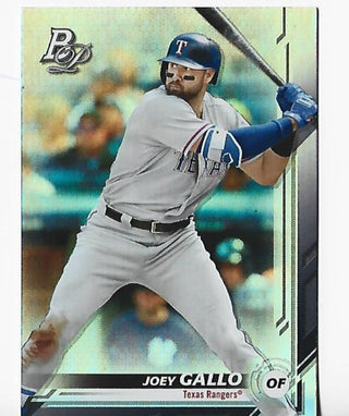 Joey Gallo 2019 Topps #69 Bowman Platinum Card