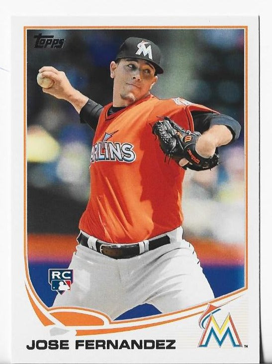 Jose Fernandez 2013 Topps #589 Rookie Card